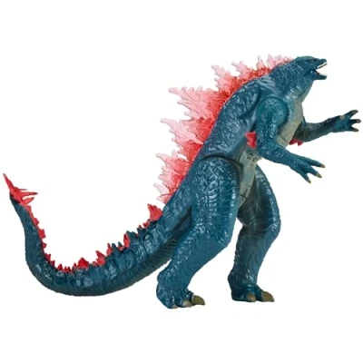 Imagen de MonsterVerse Godzilla x Kong, Figura articulada de 18 cm, con Sonidos y Movimiento la mandíbula, Godzilla, para niños a Partir 4 años, MN3051