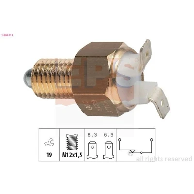 Imagen de FACET 7.6214 Interruptor, piloto de marcha atrás Made in Italy OE Equivalent norauto, oscaro, mister auto
