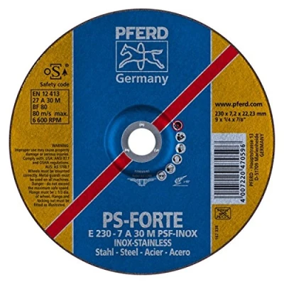 Imagen de Pferd Disco Desbaste E 230 7 A30 M Psf Inox