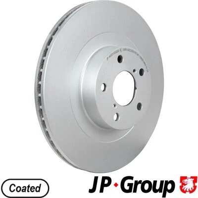 Imagen de JP GROUP 4663100200 Disco de freno Eje delantero 294 24 5 ventilado revestido SUBARU: Impreza II Berlina, Legacy 5, I Berlina