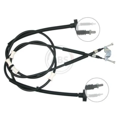 Imagen de A.B.S. K17305 Cable de Freno Mano 1680, 1680 Discos OPEL: Zafira A