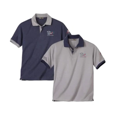 Imagen de ATLAS FOR MEN Pack de 2 Polos Hombre Manga Corta Disponible en Tallas Grandes la M a 5XL