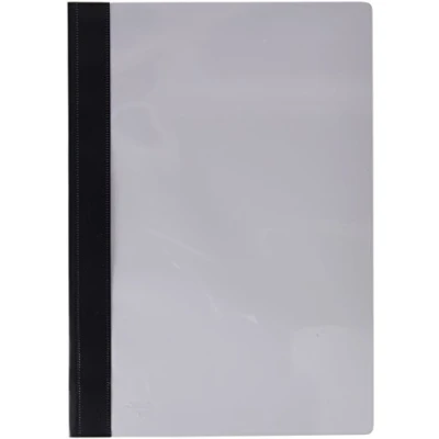 Imagen de Esselte Carpeta dossier fastener, Plástico, A4, Sin tarjetero, Pack de 50, Negro, Modelo 132/1, 13209