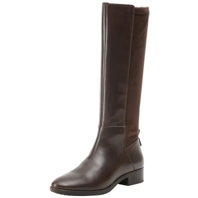 Imagen de Geox D Felicity, Botas Altas hasta la Rodilla, café, 39 EU