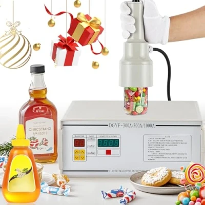 Imagen de NEWTRY Sellador de inducción manual Máquina sellado tapa botella mano Ajuste automático potencia Diámetro pequeño 10 50mm (220V)
