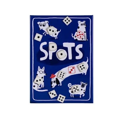 Imagen de CMYK Spots Un juego sobre rodar dados, empujar tu suerte y perros