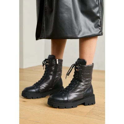 Imagen de Tamaris Botines con cordones, Mujer, Talla: 39, Black combi Zapatos