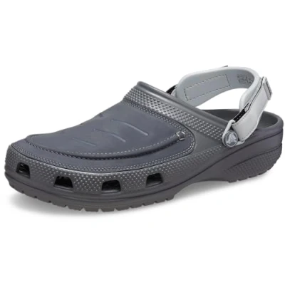Imagen de Crocs Yukon Vista II LR Zuecos M, Hombre, Gris Pizarra Multi, 47 EU