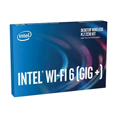 Imagen de Intel AX200 Gig+ Wi Fi 6 999VGD Kit de Escritorio