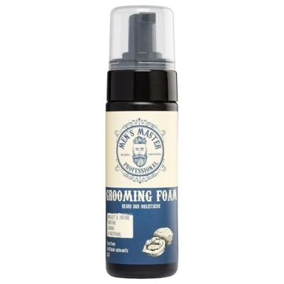 Imagen de Men&#039;s Master Espuma Hidratante para Barba y Bigote Nutritiva el Cuidado Facial Hombre Enriquecida con Tomillo, Nuez Cafeína Producto de la 150 ML