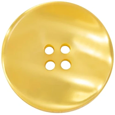 Imagen de AERZETIX C74041 Juego de 10 Botones coser Ø20x3mm con 4 agujeros 32L L32 color dorado en plástico apertura 1.8mm pasatiempo creativo mercería costura ropa decoración