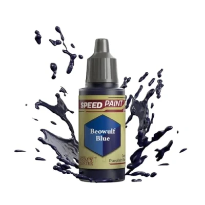 Imagen de The Army Painter Speedpaint Beowulf Blue 2.0, Pintura Acrilica Individual de 18ml Solución Una Capa Para Tabletop Miniaturas Como Warhammer 40k y figuras Dungeons and Dragons.