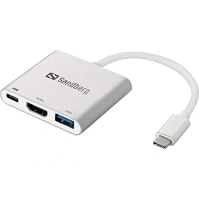 Imagen de Adaptador Sandberg Usb c Mini Dock Hdmi+usb