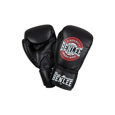 Imagen de BENLEE Rocky Marciano Pressure Guantes de Boxeo en Miniatura, Unisex Adulto, Negro, Rojo y Blanco, 355 ml
