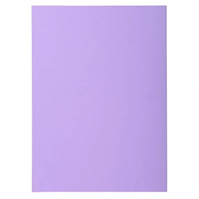 Imagen de Exacompta 850116E Lote de 100 Subcarpetas Super 60, Color Morado