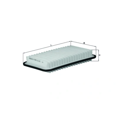 Imagen de MAHLE ORIGINAL LX 2901 Filtro de aire 41,0 148 244,5 Cartucho filtrante SUZUKI: Splash, OPEL: Agila B