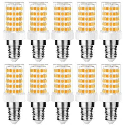 Imagen de RANBOO Bombillas E14 LED 10W Equivalente a Halógena de 80W Blanco Cálido 3000K 800lm AC 220 240V, 360 Ángulo Haz, No Regulable, Sin Parpadeo, 10 Unidades