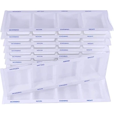 Imagen de Medi Inn Dispensador de medicamentos (100 unidades), color blanco