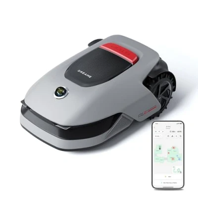 Imagen de Dreame A1 Pro Robot Cortacésped, Cortacésped sin Cables Perimetrales, Tecnología OmniSense™, Gestión Intuitiva de Las Zonas, Prevención Inteligente Obstáculos, Potentes Ruedas Todoterreno