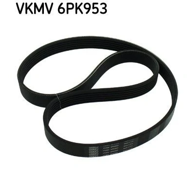 Imagen de SKF VKMV 6PK953 Correa trapecial poli V 953 6 VOLKSWAGEN: Golf 6, 5, Scirocco III, SEAT: Leon II Hatchback, Altea XL, Altea, AUDI: A3 Sportback