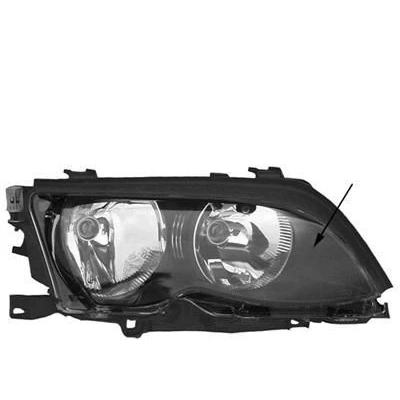 Imagen de VAN WEZEL 0649964 Faros derecha H7/H7 para circulación por la con servomotor reg. alcance luces PX26d BMW: 3 Berlina, Touring