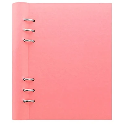 Imagen de Filofax Clipbook A5, color rosa.