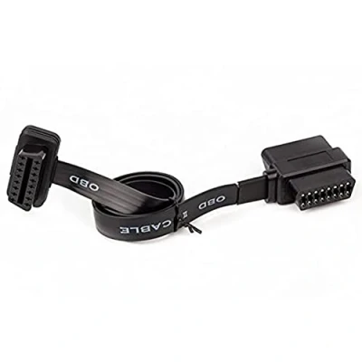 Imagen de GFFG cable OBD II OBD2 de 16 pines macho a 2 hembras divisor Y 20 AWG