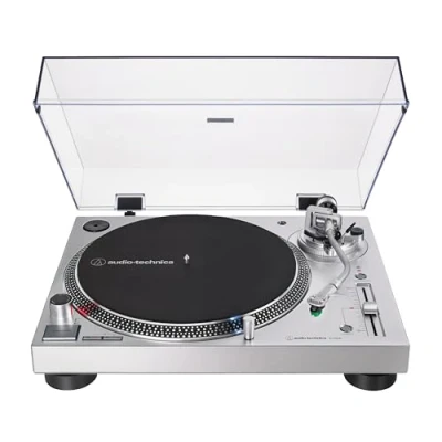 Imagen de Audio Technica AT LP120XUSB Direct Drive Turntable (Analog &amp; USB), Silver, Hi Fidelity,…