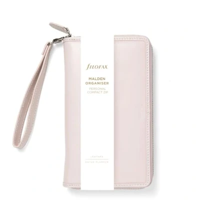 Imagen de Filofax Organizador personal compacto con cremallera y muñequera, color rosa