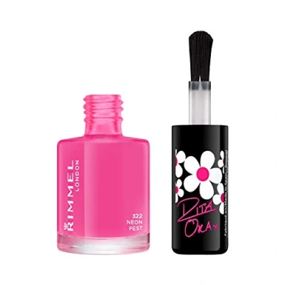 Imagen de RIMMEL 60 SECONDS ESMALTE DE UÑAS 322 NEON FEST 8ml
