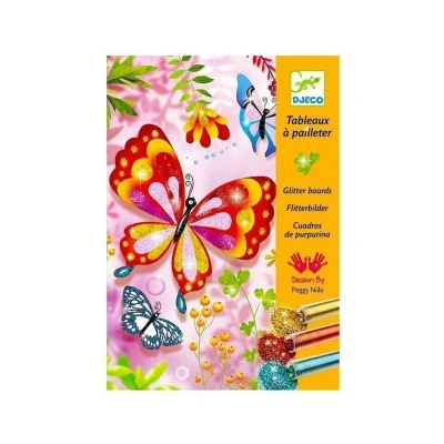 Imagen de Cuadros con Purpurina Mariposas