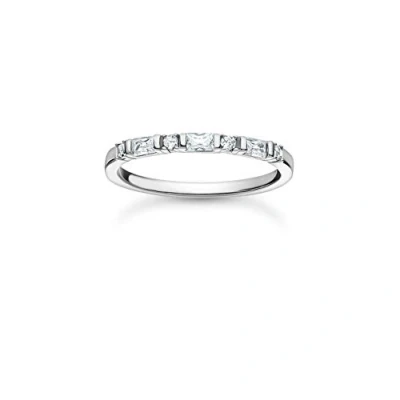 Imagen de Thomas Sabo anillo piedras blancas plata de ley 925 TR2348 051 14 54