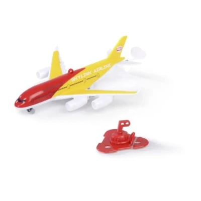 Imagen de Dickie Toys Avión de Techo (18 cm) Sky Flyer, Funciona con Pilas, suspensión para el Techo, Juguete niños a Partir 3 años, Multicolor
