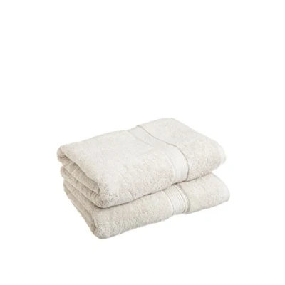 Imagen de Superior Juego de Toallas baño algodón 900 g/m2, Color Piedra, 2 Piezas