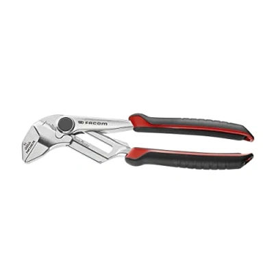 Imagen de Facom PWF250SPEPB Pinza llave de 250 mm, serie CPE Rápida sujeción y desarraje, tubos ergonómicos, 2 materiales, precisión precisa fuerte, herramienta para profesionales particulares