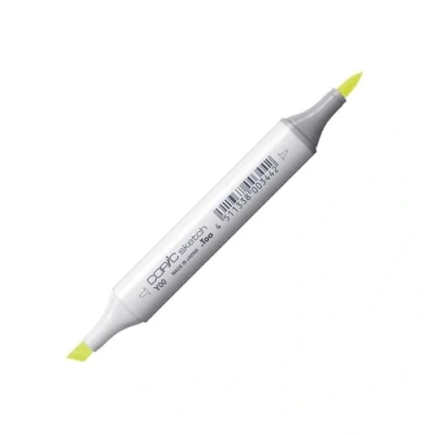 Imagen de Copic Sketch Y00, Amarillo bario, rotulador Doble con Punta Mediana y Pincel