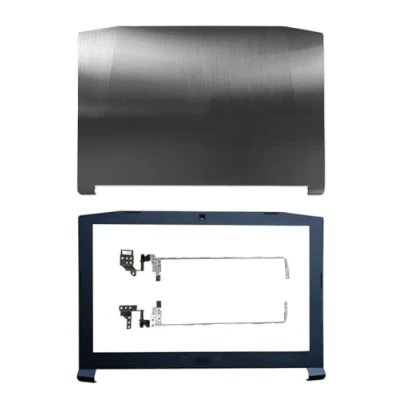 Imagen de WANGHUIH Tapa trasera LCD + bisel bisagra compatible con portátil Acer Nitro 5 AN515 42 41 51 52 53