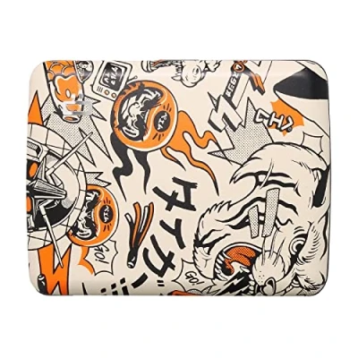 Imagen de ÖGON DESIGNS Cartera de Aluminio Smart Case V2 Large Compartimento Oculto para Monedas y Billetes Protección RFID Capacidad 10 Tarjetas