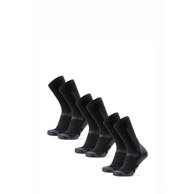 Imagen de Danish Endurance Classic Hiking Socks 3 PACK Calcetines de deporte, Hombre, Talla: 35 38, Black
