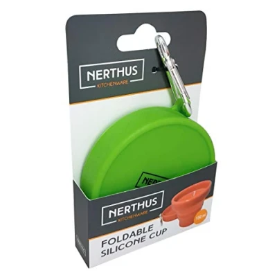 Imagen de Nerthus FIH 455 Vaso plegable de silicona 150ml,