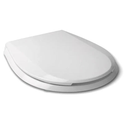 Imagen de TATAY Asiento WC en material termoplástico, gran resistencia a los impactos, reciclable y de larga duración. Color blanco, acabado brillante