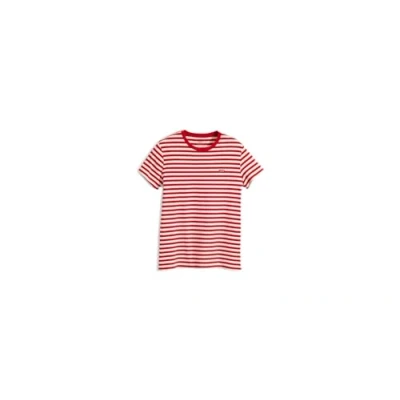 Imagen de Levi&#039;s Perfect Tee, T Shirt para Mujer, Sandy Stripe Script Red, XXS