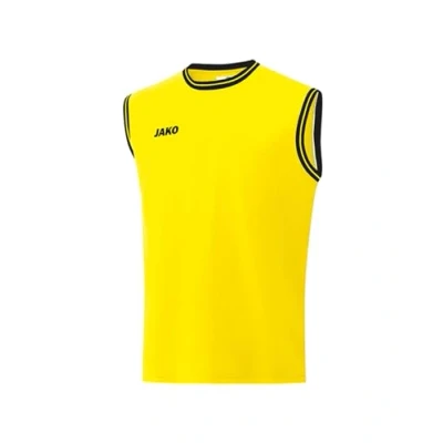 Imagen de JAKO Camiseta Center 2.0 para Hombre, Camiseta, 4150, limón y Negro, Large
