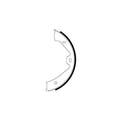 Imagen de HELLA 8DA 355 050 221 Zapatas de freno mano sin palanca PORSCHE: Cayenne, VOLKSWAGEN: Touareg II