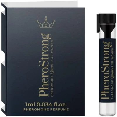 Imagen de PheroStrong Perfume Pheromone Queen for Women sensual Colonia mujeres para atraer a hombres Feromonas de larga duración hombre Tamaño viaje 1 ml