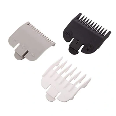 Imagen de Orton 3 piezas de cortadora pelo universal Peine herramientas corte cortapelos eléctrico estribo 1,5 mm/3 mm/4,5 mm
