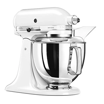 Imagen de KitchenAid Robot de cocina Artisan 4,8 L, color blanco