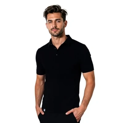 Imagen de ALPIN LOACKER camiseta de merino para hombre premium manga corta y nuevo: Polo hombre, térmica ropa interior merino,