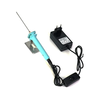 Imagen de QWORK cortador de espuma, 10cm cortadora poliestireno, hilo caliente 100 240 V/15 W