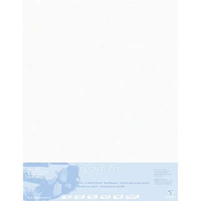 Imagen de Clairefontaine Ref 396010C Tabla montada en pastelmat (5 hojas) 1800 micras 70 x 100 cm Color blanco Especialmente formulada para uso con pasteles